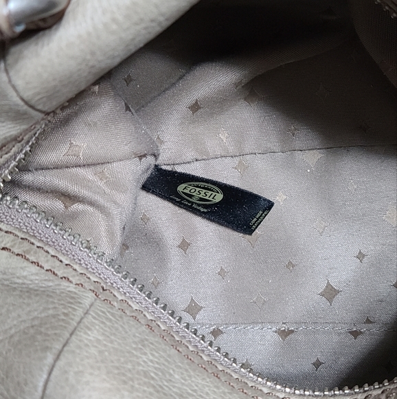 FOSSIL Maddox Leather Satchel Handbag Women's Multi Pockets Purse - Picture 12 of 16